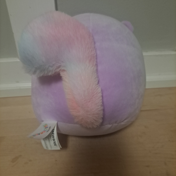Squishmallows Lavender Cat with Rainbow Tail Plush – 10” - Picture 3 of 6